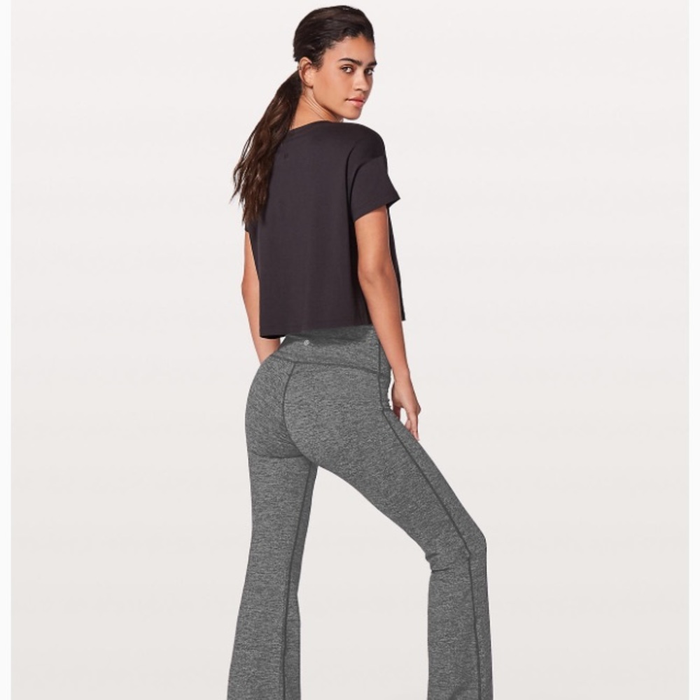 Lululemon throwback heathered gray pants